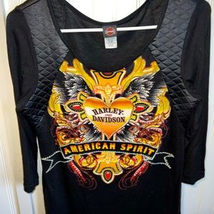 Harley Davidson Quarter Sleeve